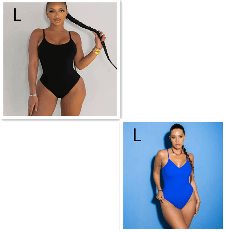 Summer Bikini Backless String Large Size Sexy Solid Color Triangle One-piece Swimsuit Womens Clothing - Comfortably chic